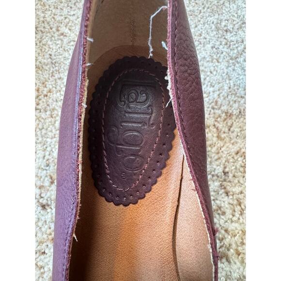 LATIGO KALA size Women's 7; Leather Dress Shoes/Heels, EGGPLANT; SOFT LEATHER - Picture 12 of 14